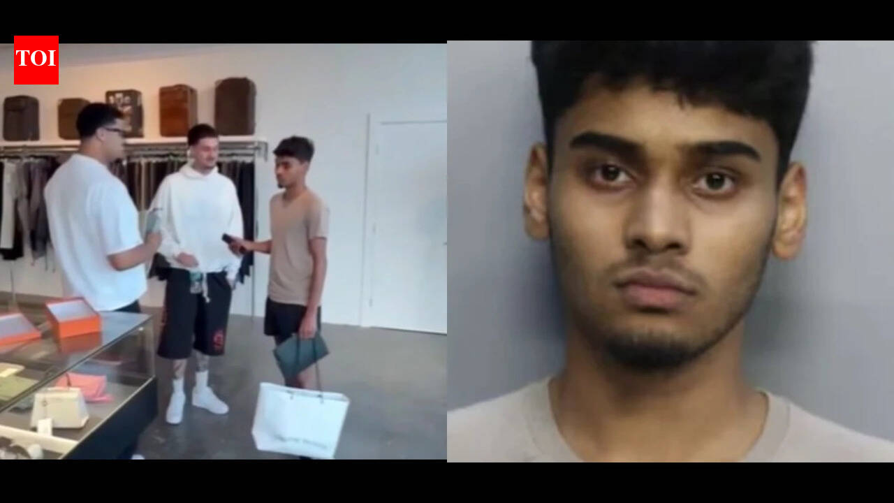 Indian-origin man caught stealing $41,550 worth of designer clothes from Florida shop, was released on bail after confessing