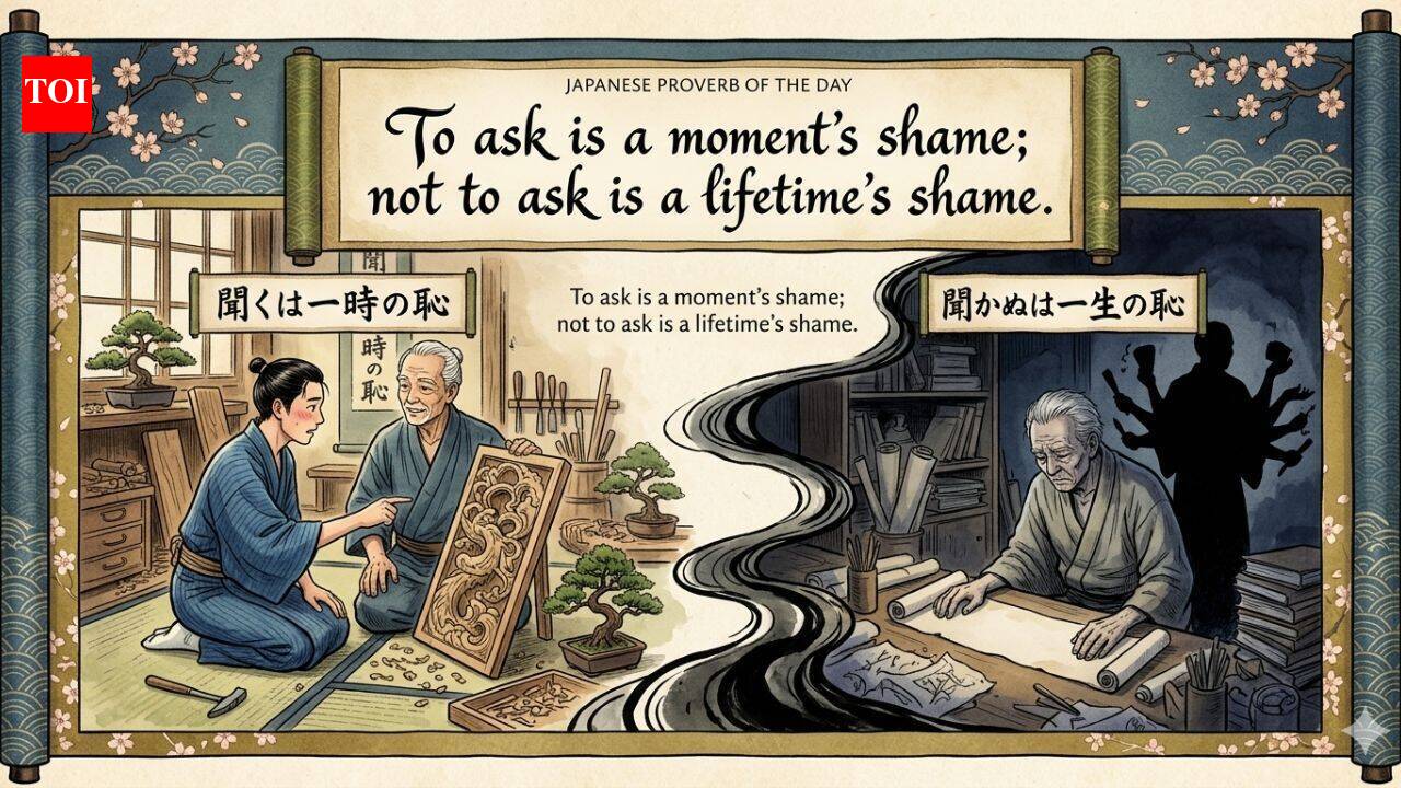 Japanese proverb of the day: "To ask is a moment's shame; not to ask is…" - why swallowing your pride for one awkward question pays off for years