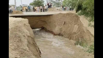 Twice in 5 days, breach inundates over 100 acres of farm land in Mansa
