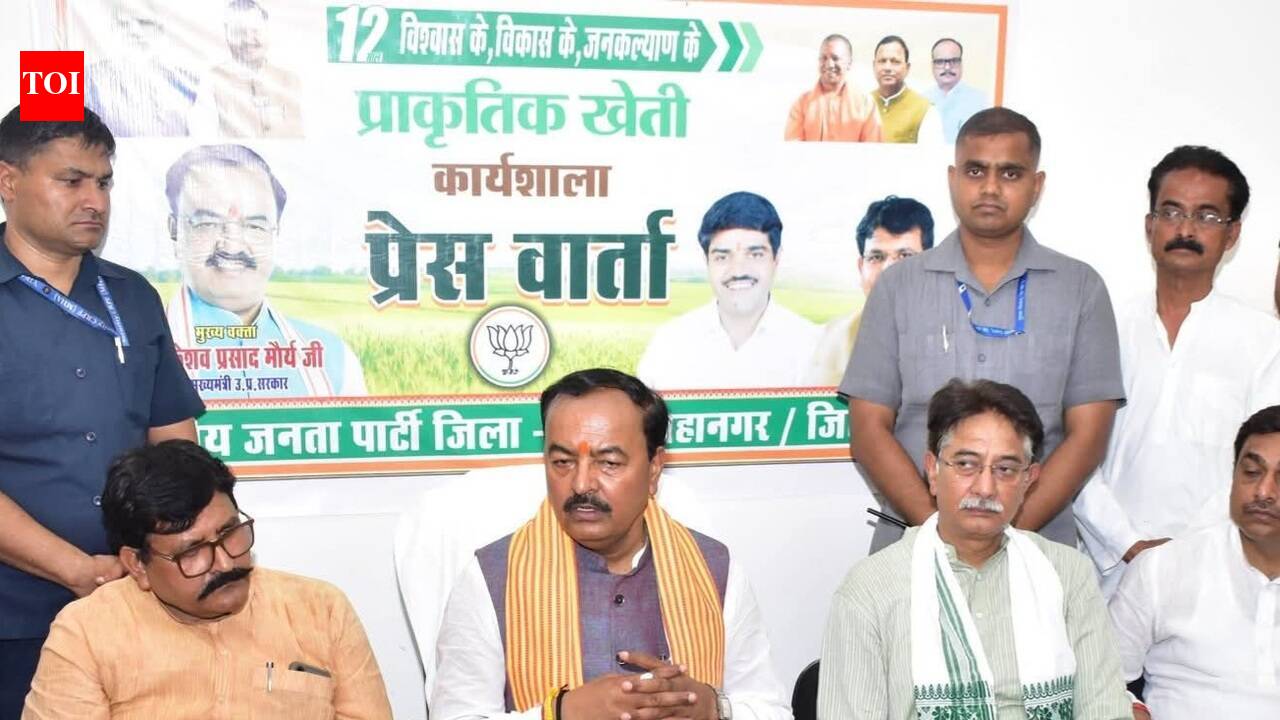 Maurya backs ‘Viksit Bharat’,eyes BJP’s hat-trick in state