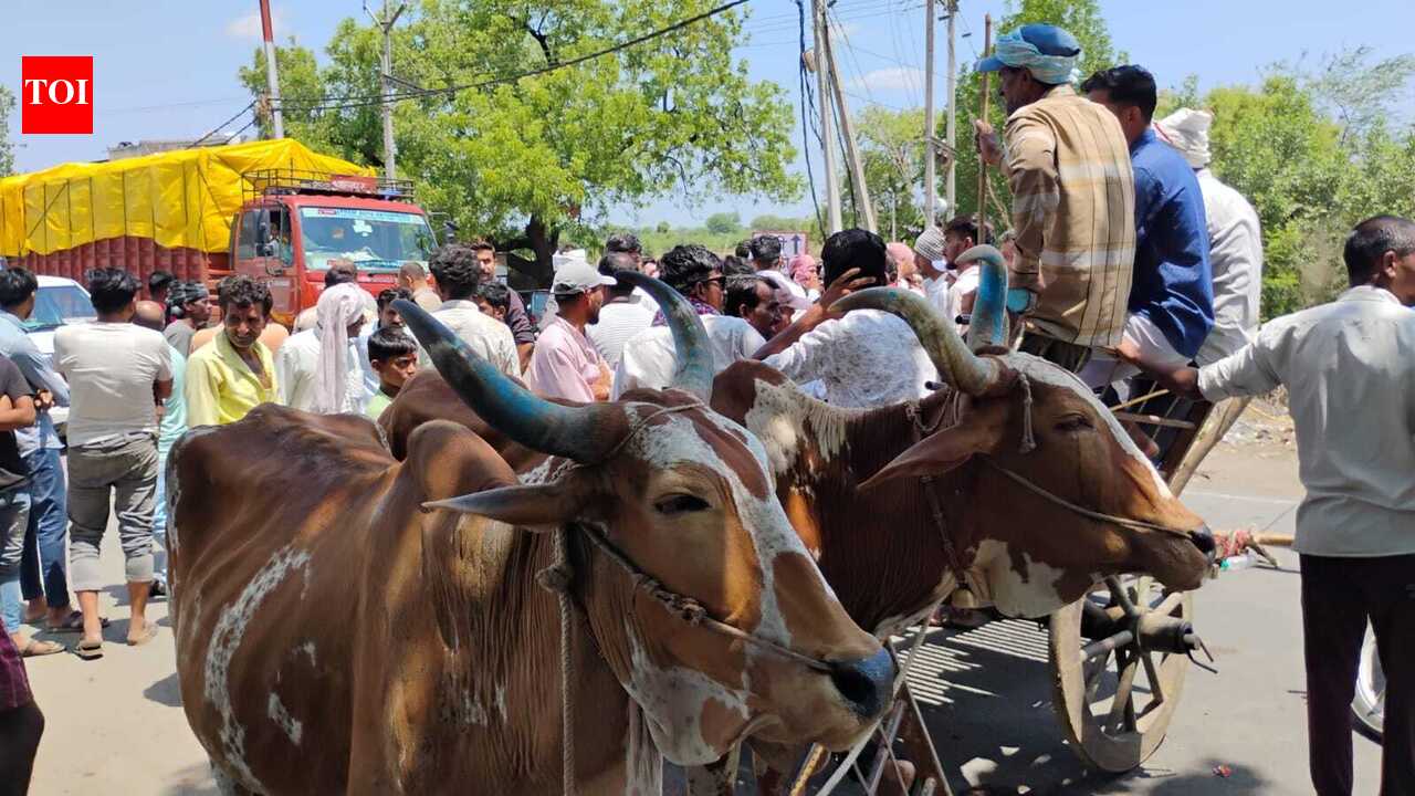Farmers block national highway in Khargone over water shortage