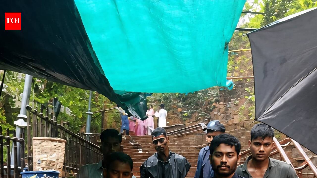 Two pilgrims killed as rain triggers landslide on Pavagadh hill route