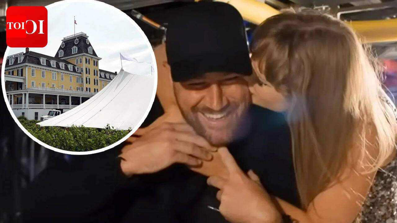 Taylor Swift and Travis Kelce wedding: White tent at Rhode Island property sparks frenzy; Wedding planner reacts - PICS