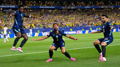  Cunha brace and Vinicius strike fire Brazil to top of Group C as Haiti crash Out