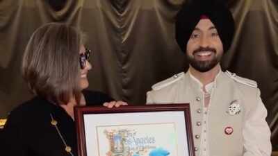 Diljit Dosanjh gets honoured with 'Diljit Dosanjh Day' by Los Angeles city council; singer calls it a special moment