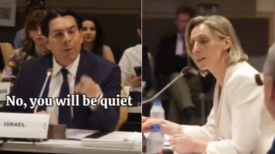 Watch: UN hearing on Palestinian children turns into shouting match; Israel blames Guterres' 'obsession of targeting' them
