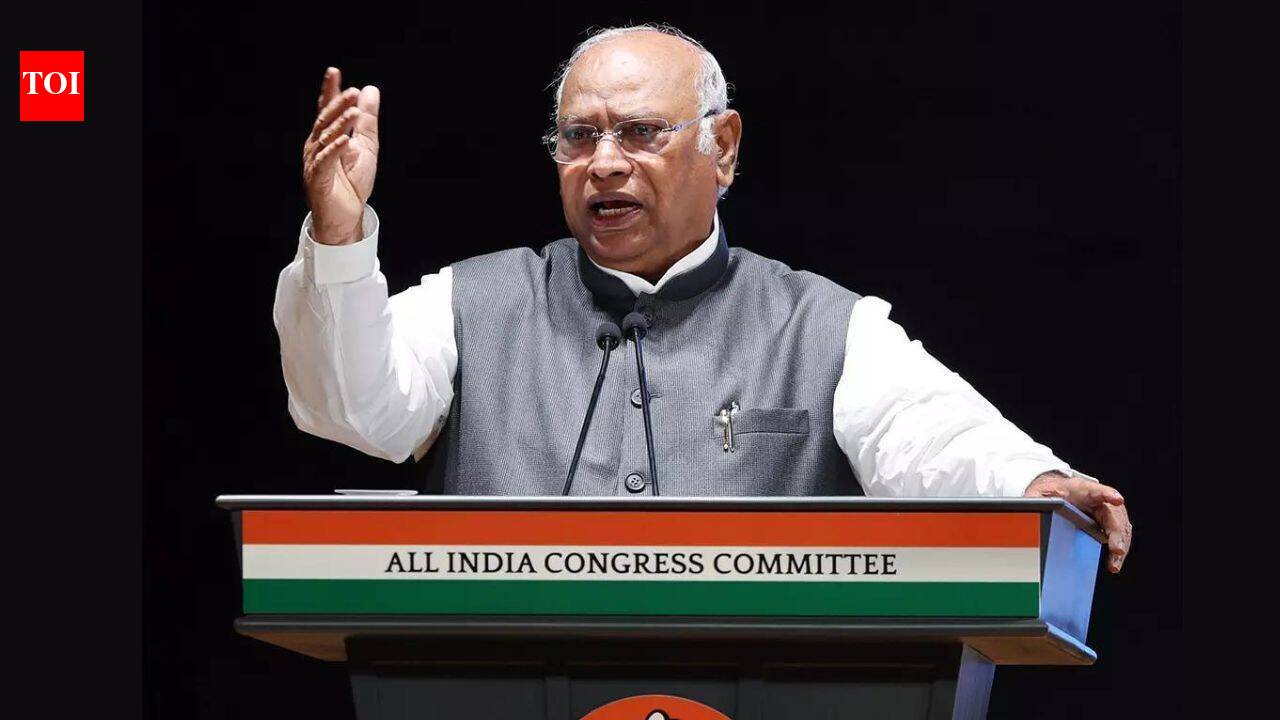 'BJP busy buying parties when people can't afford necessities': Mallikarjun Kharge targets Centre over inflation