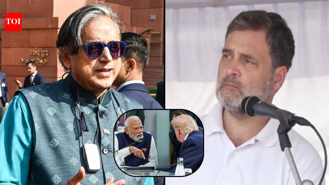 'Rahul Gandhi exposed': BJP targets Congress leader after Shashi Tharoor's PM Modi praise over Trump meet