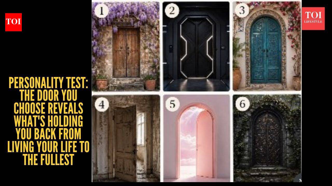 Personality test: The door you choose reveals what's holding you back from living your life to the fullest