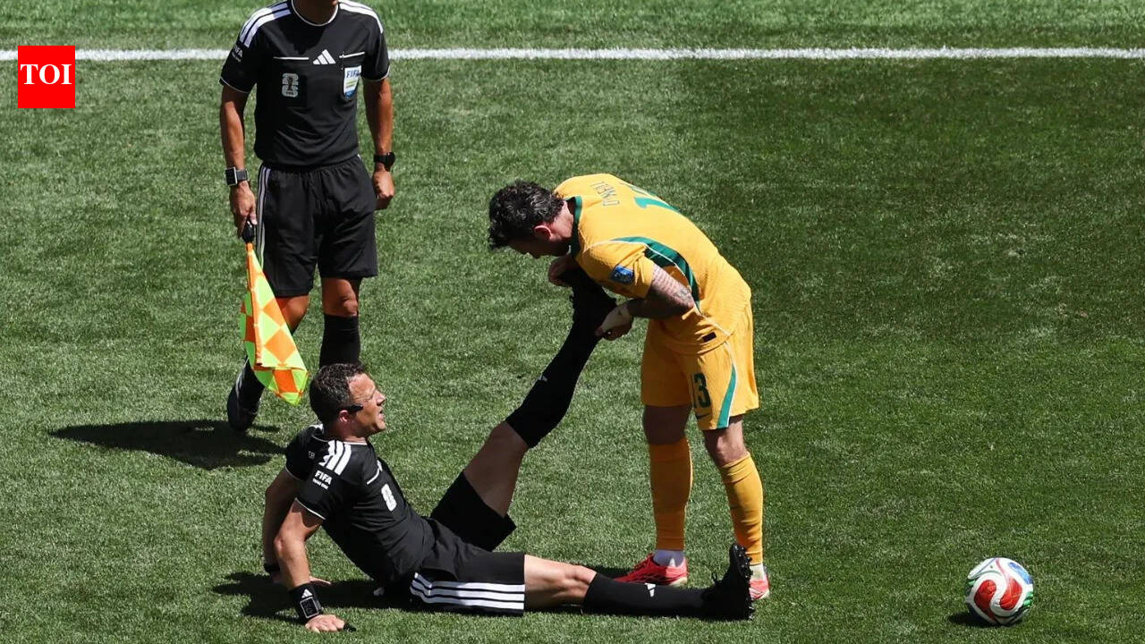Referee Felix Zwayer collapses in his first FIFA World Cup outing; video goes viral