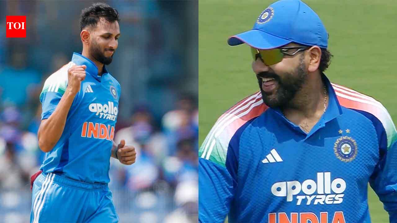 First time in 1078-ODI history! Rohit Sharma and Prasidh become first ...