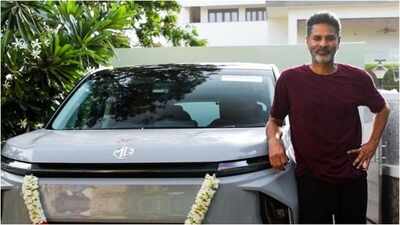 Prabhu Deva buys an ultra-luxurious electric limousine worth Rs 70 lakh featuring 16-way adjustable massage seats and dual sunroof - SEE PICS