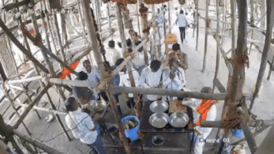 7 dead, 30 injured after under-construction temple roof collapses in Maharashtra's Parbhani district