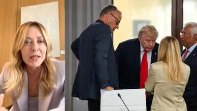  Trump repeats Meloni asked for photo 'over and over' at G7