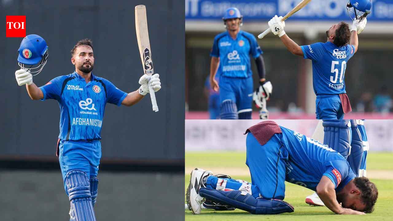 After 4644 days, Afghanistan captain Shahidi finally gets first ODI century