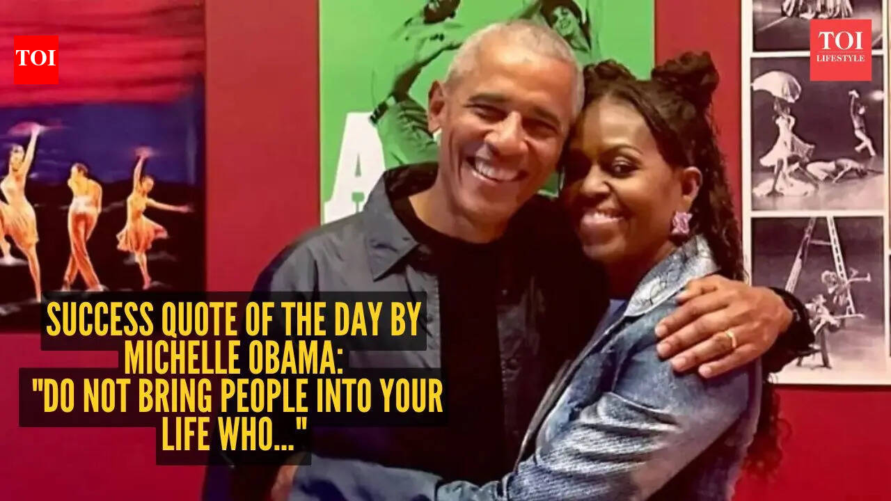 Success quote of the day by Michelle Obama: “Do not bring people into your life who…”