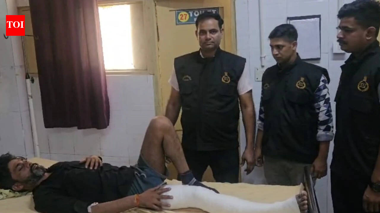 ₹5,000-reward criminal held after exchange of fire with police in Palwal, shot in leg