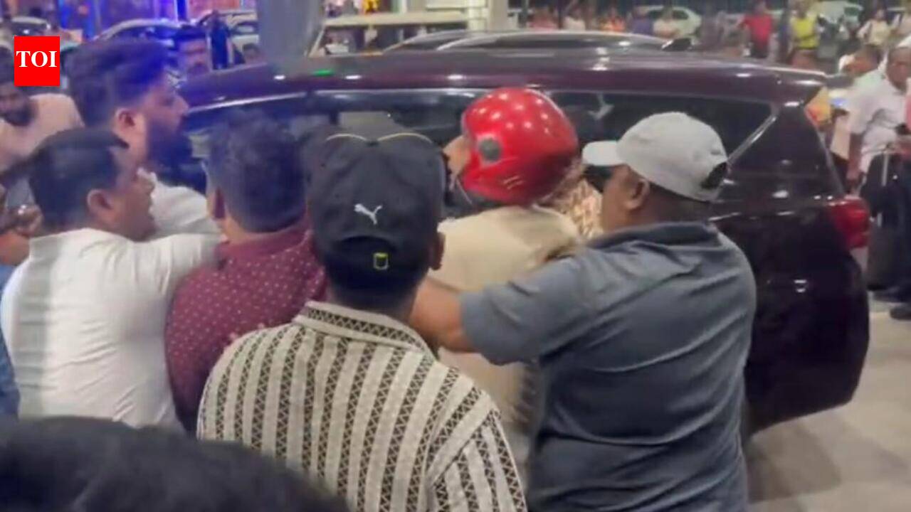 5 TMC workers arrested after airport clash with BJP