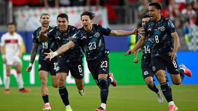  Paraguay's Matias Galarza scores fastest goal of the tournament against Turkiye