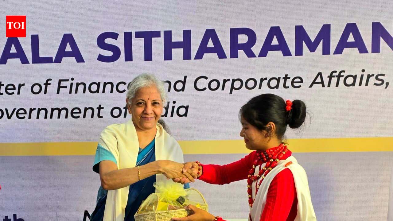 FM Sitharaman inaugurates Rs 59-cr road in Meghalaya’s West Jaintia Hills