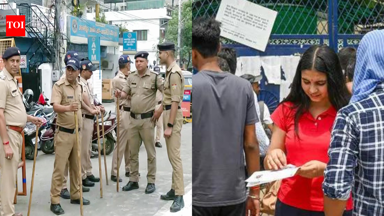 IAF sorties, AI-monitored CCTV feeds and more: Inside NEET-UG re-exam preparations across India
