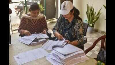 Less than half voters covered, Gurgaon and Faridabad at bottom of SIR form list