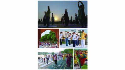 City assumes best posture for Int’l Yoga Day