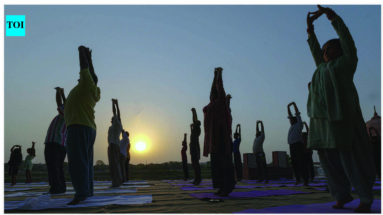 City assumes best posture for Int’l Yoga Day
