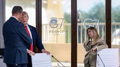 ‘I’m Popular Without You’: Meloni FIRES BACK As Trump REPEATS ‘Senseless Attacks’ Amid G7 Photo Feud