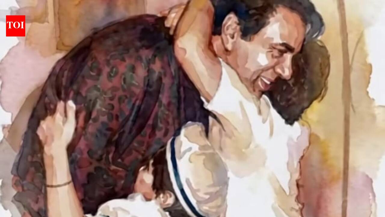 Esha Deol shares emotional Father’s Day tribute to Dharmendra; shares nostalgic childhood picture