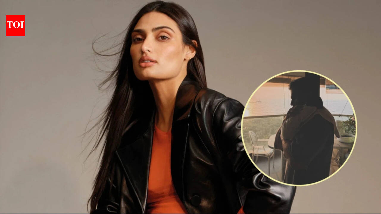 Athiya Shetty shares a glimpse of daughter Evaarah's precious moments with dad KL Rahul and grandfather Suniel Shetty