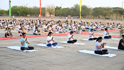 BSF celebrates International Yoga Day 2026 along the India-Pakistan Border in Rajasthan