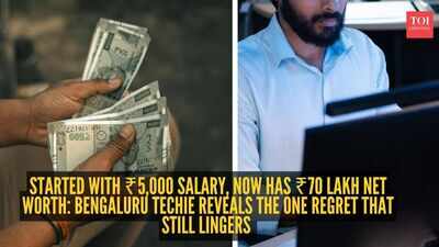  Bengaluru techie reveals the one regret that still lingers