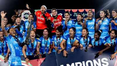 India beat New Zealand 2-0 to clinch second FIH Women's Nations Cup, earn Pro League Promotion