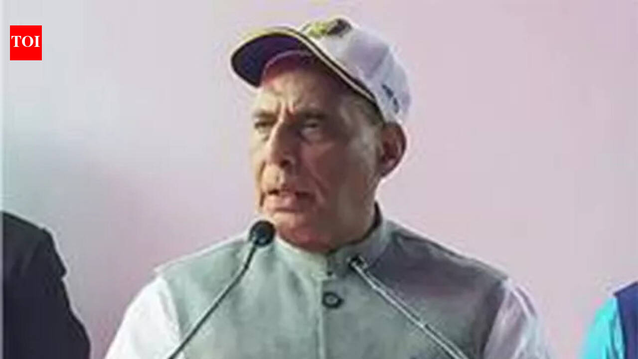 Rajnath Singh hails naval tri-commissioning as milestone in maritime capability