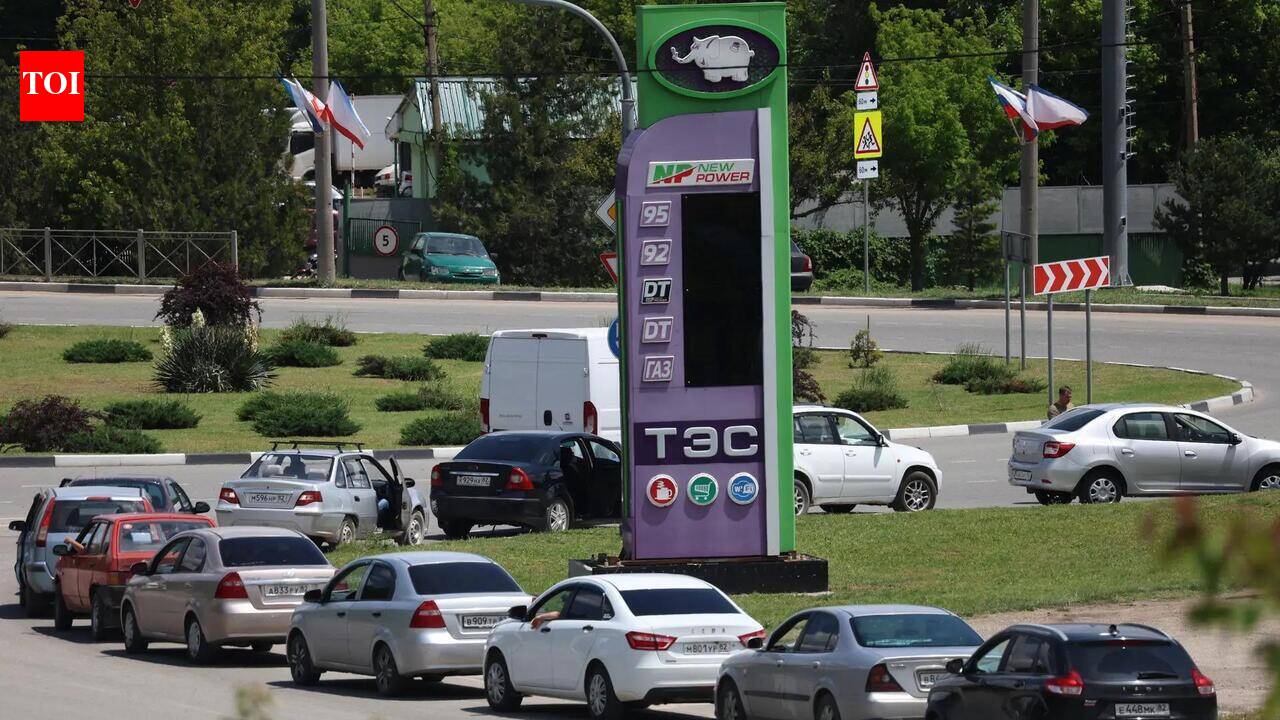 Crimea halts civilian gasoline sales as Ukraine steps up attacks on Russia