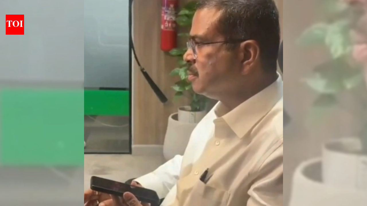Watch: Dharmendra Pradhan speaks to parents of NEET-UG aspirant taking re-exam while recovering from major surgery