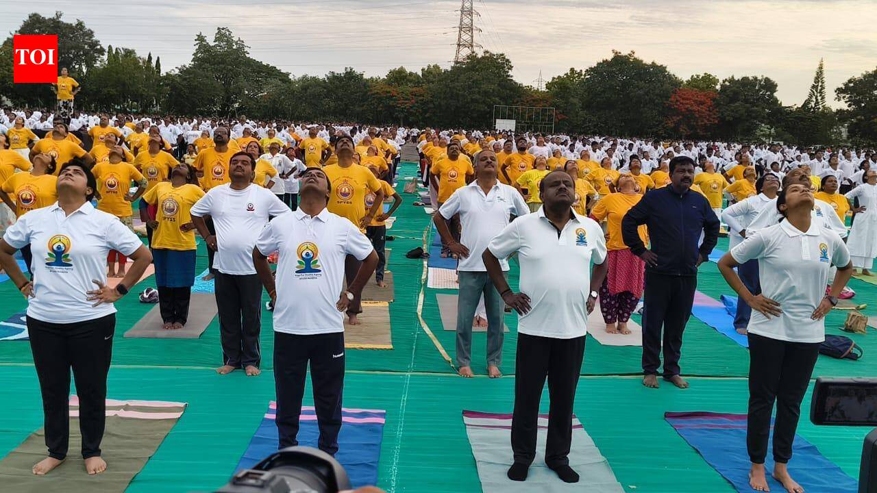 Good health can be achieved through daily yoga practice: HDK