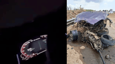 'Social media post shows car hitting 251 kmph': 2 killed in high-speed BMW crash on Delhi-Mumbai Expressway