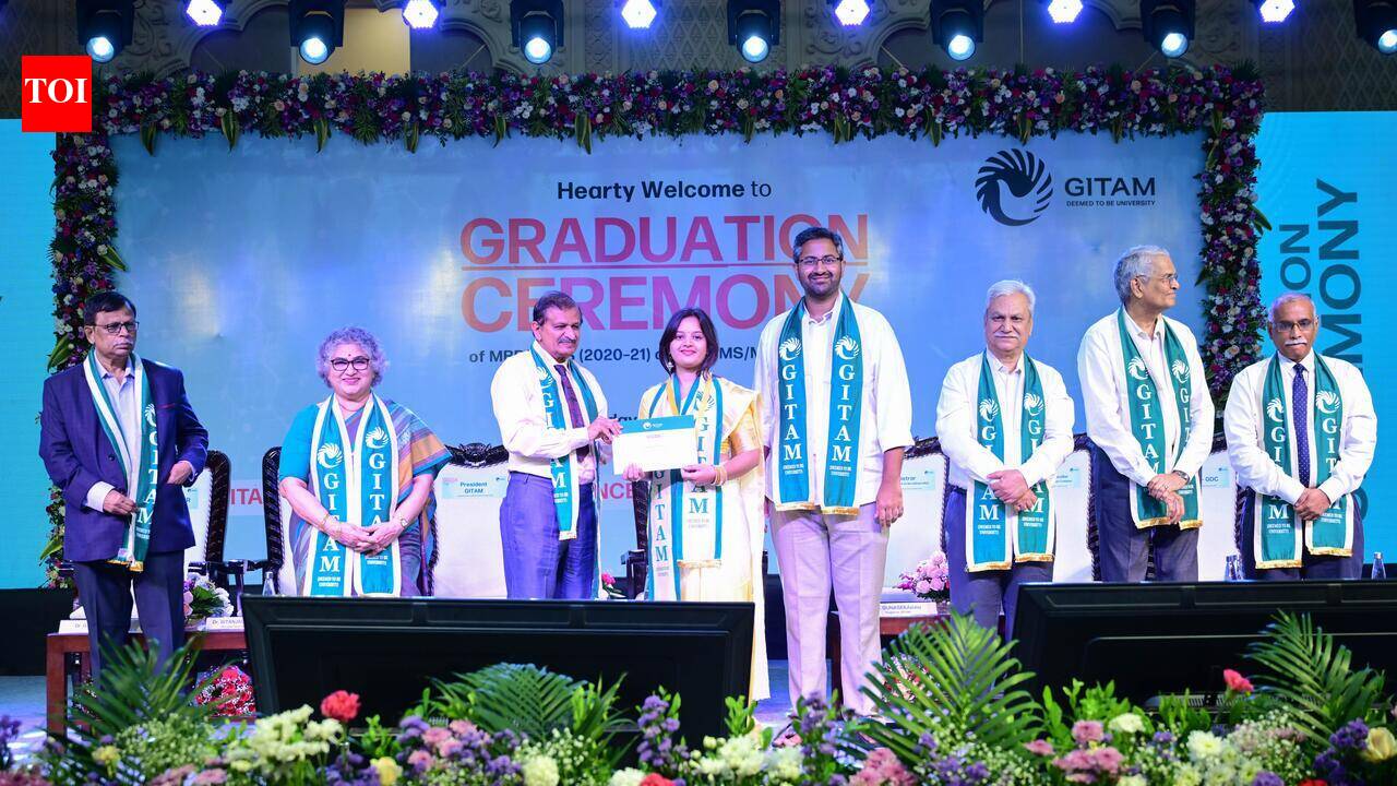 305 graduate from GITAM medical, dental colleges