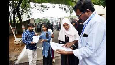 Relief & anxiety mark NEET re-exam, 89% turn up in Telangana