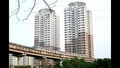 Demolition experts inspect Chander Kunj towers