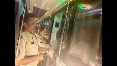 Telangana cracks down on modified sleeper buses, seizes 3 vehicles