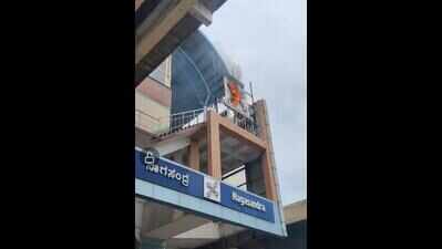 Minor fire at Nagasandra Metro station in Bengaluru; no casualties