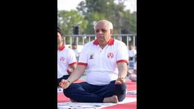 Gujarat CM: Make yoga part of your everyday life