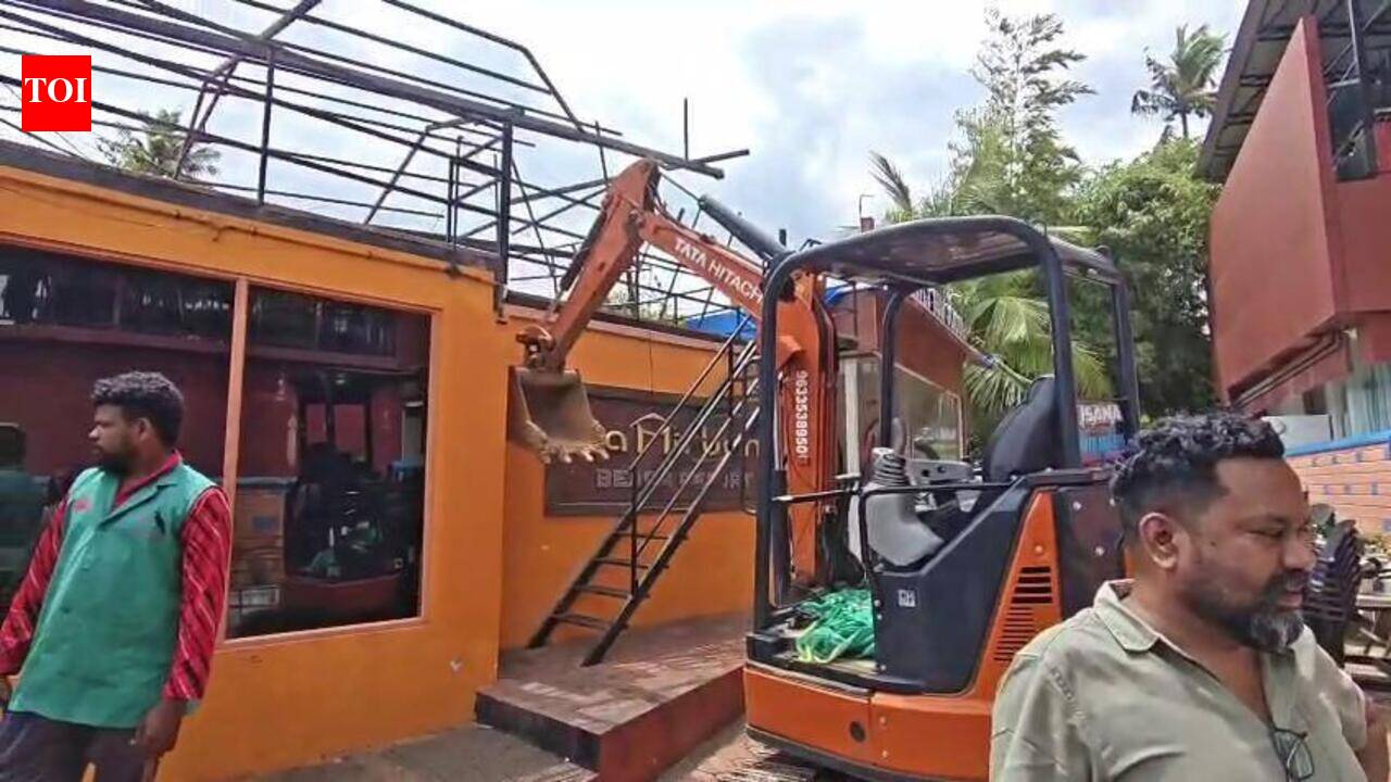 Demolition along Varkala cliff on hold for 10 days