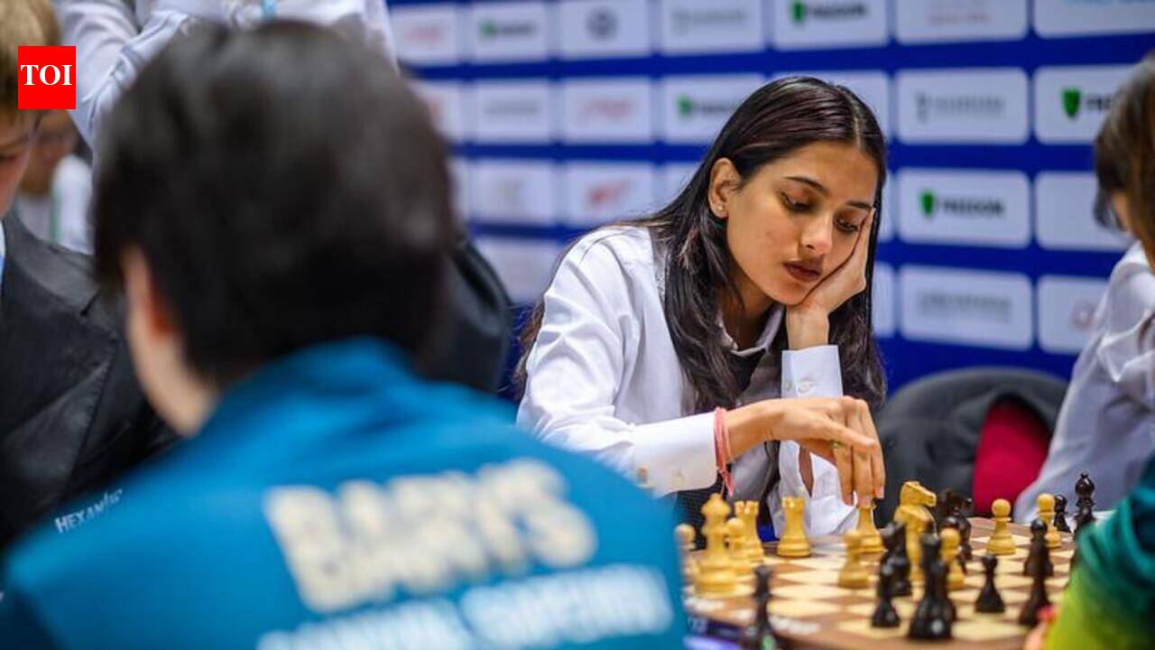 Nagpur’s Divya Just Misses World Blitz Chess Podium