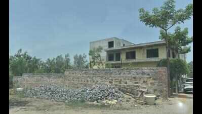 New buildings, boundary walls found on protected forest land in Anangpur despite SC curbs