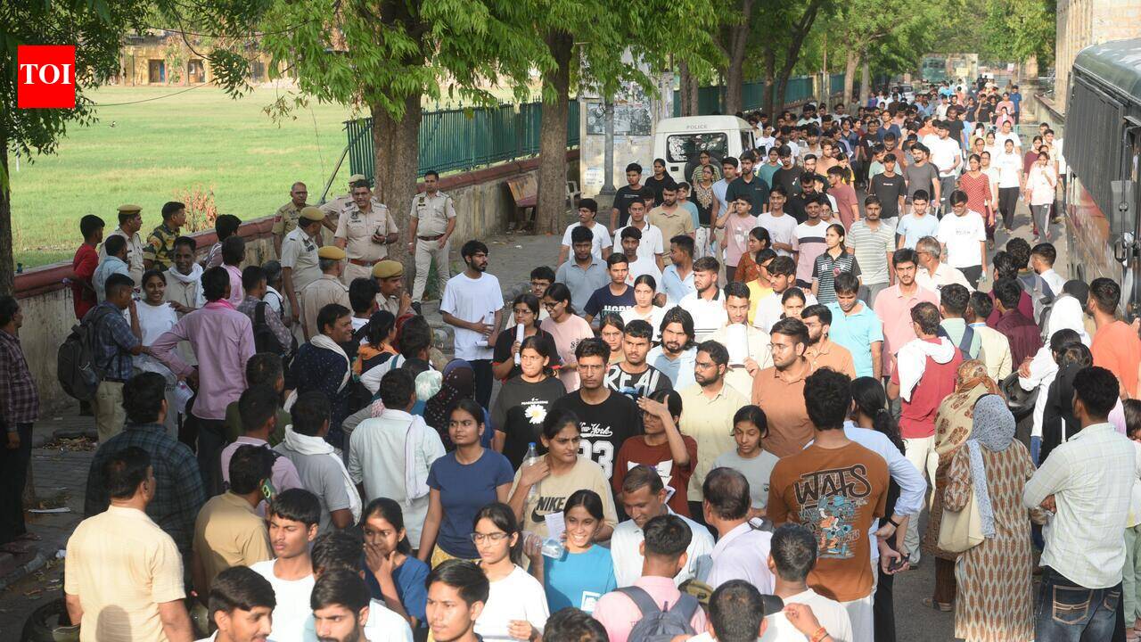 Re-NEET Exam Held Across Rajasthan Under Tight Security