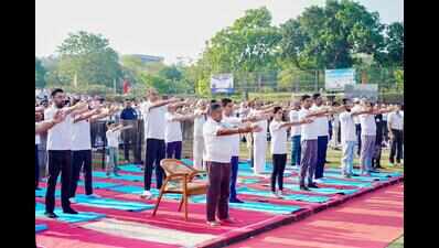 ‘Yoga a year-round habit, not a one-day event’